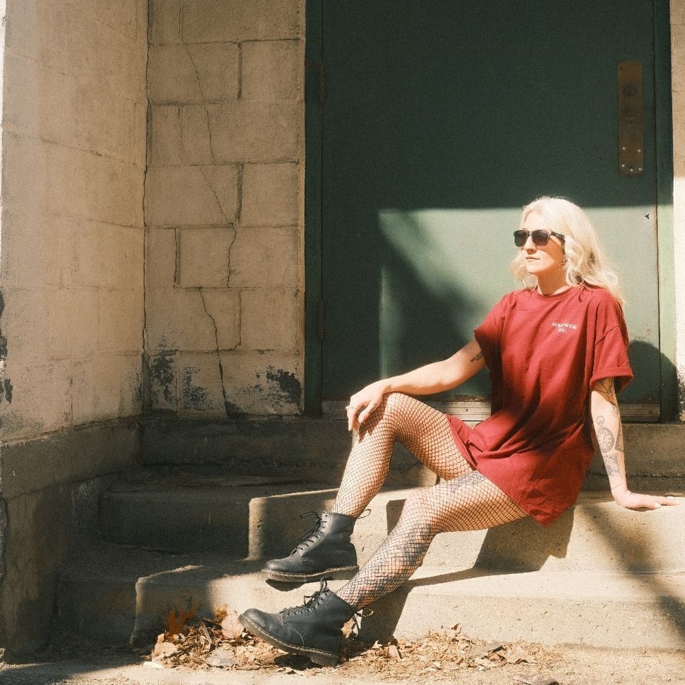 NWT, South Shore Sad • SS Serotonin Emo Short Sleeve Tee